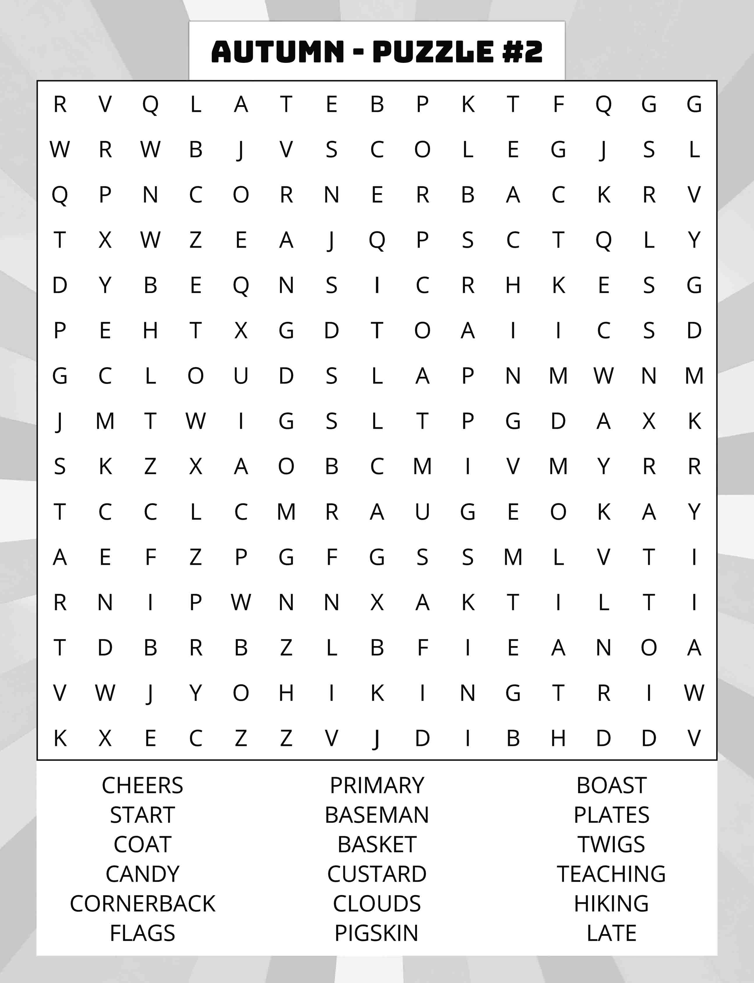 about five large print autumn word search puzzle 02