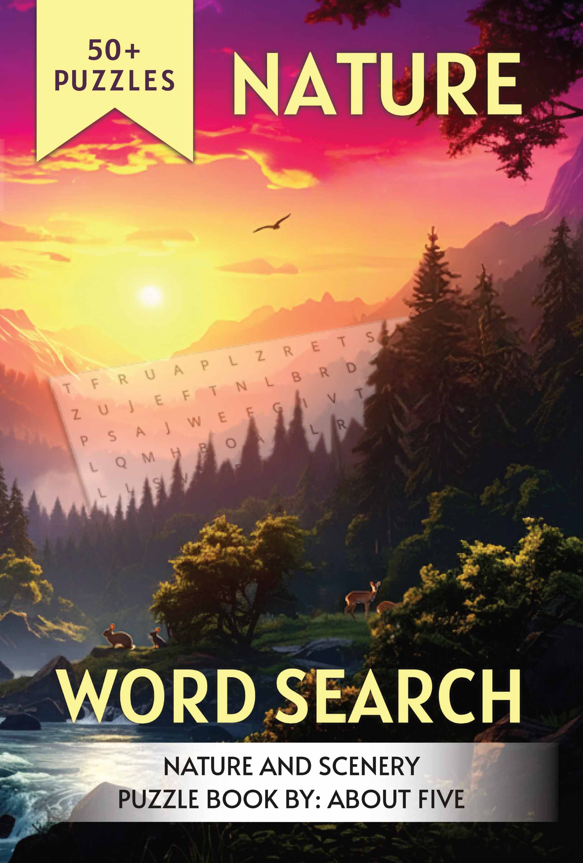 nature word search book cover