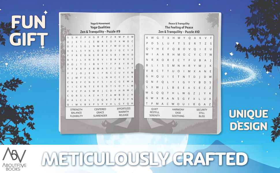 opened wordfinder puzzle book fun gift relaxing word search puzzle book for adults and seniors